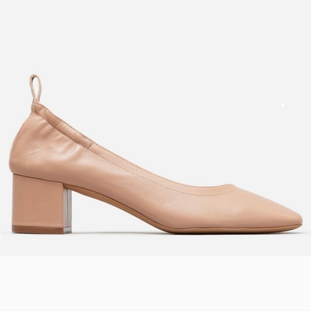 Everlane The Day Heel Leather Heels